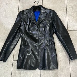 Mauve made in Italy 🇮🇹 leather jacket